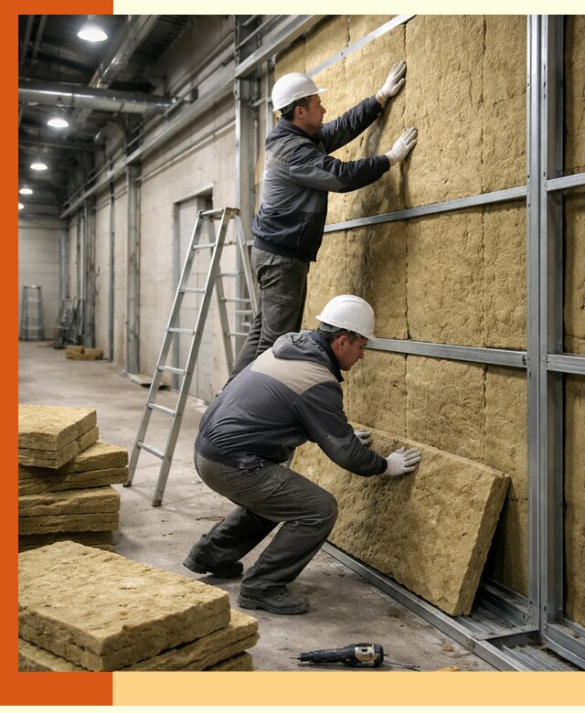 Утепление цеха под ключ в Электростали с гарантией качества