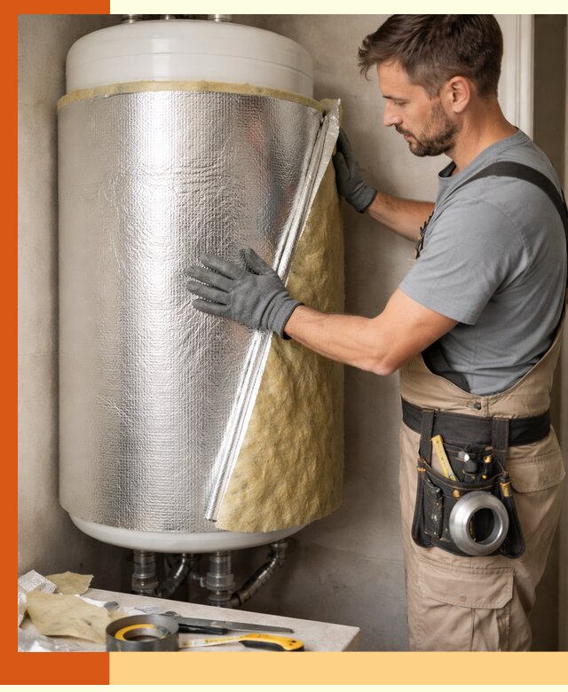 Утепление бойлера в Электростали для снижения теплопотерь и экономии энергии