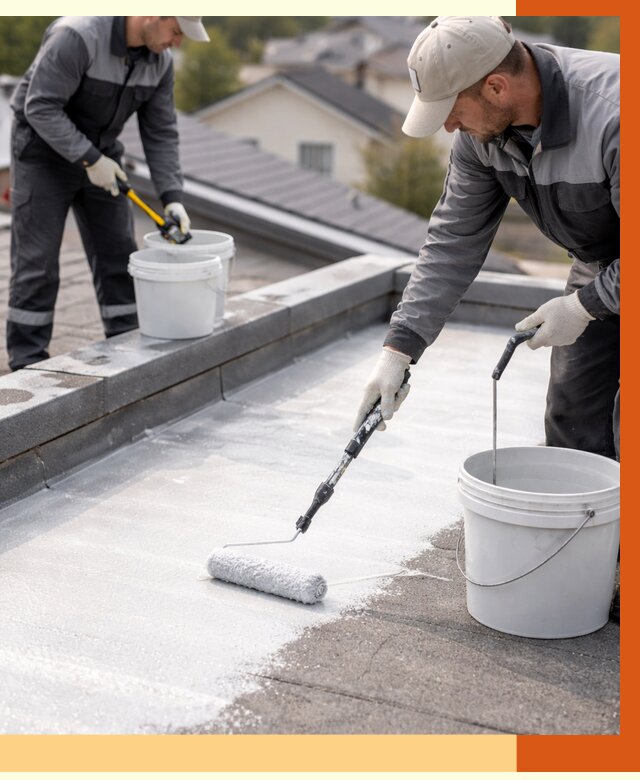 Утепление кровли жидкой теплоизоляцией в Электростали от 2178 руб./м2 | ТепломастерЭлк