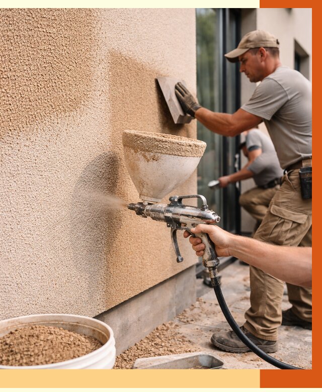 Утепление фасада жидкой пробкой в Электростали от 4862 руб./м² под ключ | ТепломастерЭлк