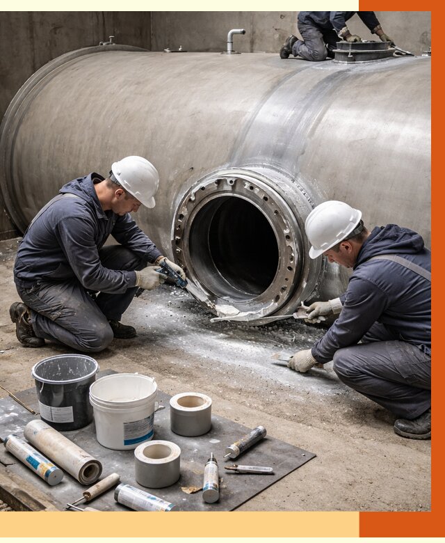Гидроизоляция резервуара с топливом в Электростали от 75975 руб. под ключ | ТепломастерЭлк